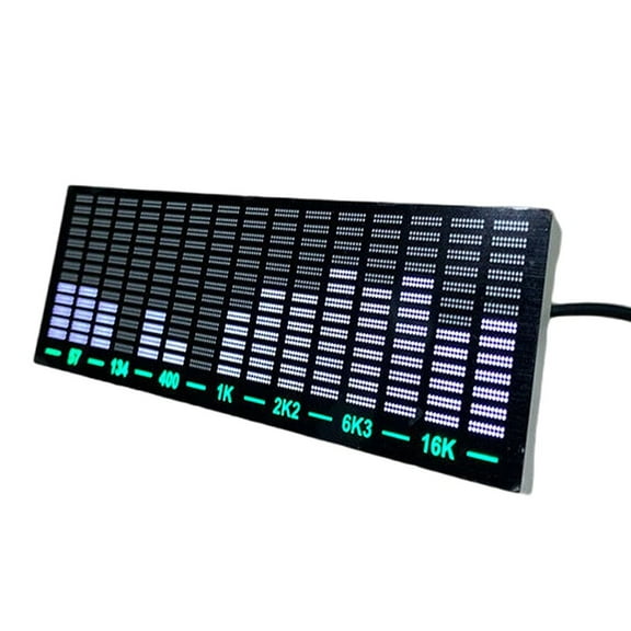 15 Segment Led Bar Display Audio Level Indicator Music Spectrum Vu Meter White YIWEI
