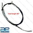 thumbnail image 2 of Rear Hand Brake Cable Assembly Length 96" For Mahindra Thar Bolero, 2 of 5