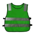 thumbnail image 4 of Chaleco Reflectante de Seguridad para de Alta Visibilidad Chaleco de Trabajo de Tráfico Ropa de Ciclismo , Verde, 4 of 8