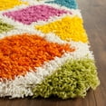 thumbnail image 4 of SAFAVIEH Jaycob Geometric Kids Shag Area Rug, Ivory/Multi, 8'6" x 12', 4 of 5