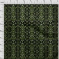 thumbnail image 4 of oneOone Velvet Dark Green Fabric Asian Pottery Floral Fabric For Sewing Printed Craft Fabric By The Yard 58 Inch Wide, 4 of 4
