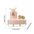 thumbnail image 3 of Xihbxyly Humidificador Musical Inalámbrico, Portátil, con Vapor Ajustable, Silencioso, Funciona con Pilas, Ideal para Casa, Oficina o Dormitorio, con Caja de Música con Forma de Molino de Viento, 650, 3 of 6