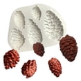 thumbnail image 6 of Handmade Silicone Fondant Mold Exquisite Pine Cones Chocolate Sugar Mold Resin Crafts, 6 of 7