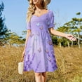 thumbnail image 2 of Lavender Dress Elegant Dresses Plus Sizes Dress Summer 2025 Women Long Dress Women Women's Dress, 2 of 6