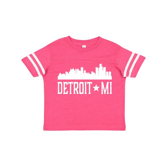 Inktastic Detroit Michigan Skyline MI Cities Boys or Girls Toddler T-Shirt