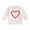 White, variant on Utoimkio Infant Baby Valentine's Day Crewneck T Shirt Toddler Girls Boys Heart Print Long Sleeve Blouses Oversized Tee Tops