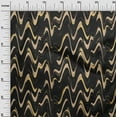 thumbnail image 3 of oneOone Cotton Poplin Twill Black Fabric Geometric Craft Projects Decor Fabric Printed By The Yard 56 Inch Wide-FQ, 3 of 6
