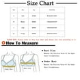 thumbnail image 3 of Azrian Womens Plus Size Bras,Woman Sexy Ladies Bra Without Steel Rings Sexy Vest Large Lingerie Bras Everyday Bra 2023 Deals on Sale, 3 of 3