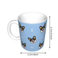 thumbnail image 2 of Disketp Corgi Dog Large Coffee Mug with Handle Tea Cup Novelty Coffee Cup for Men Women Office Work, 2 of 6