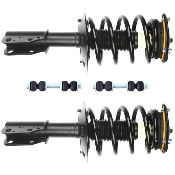 ECCPP Front Strut Spring Assembly Stabilizer Bar Link Kit Fits 2000-2005 for Buick LeSabre 2006-2011 for Buick Lucerne replace for 171685 K5255