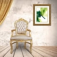 thumbnail image 3 of Vess, June Erica 12x14 Gold Ornate Wood Framed with Double Matting Museum Art Print Titled - Emerald Swath I, 3 of 4