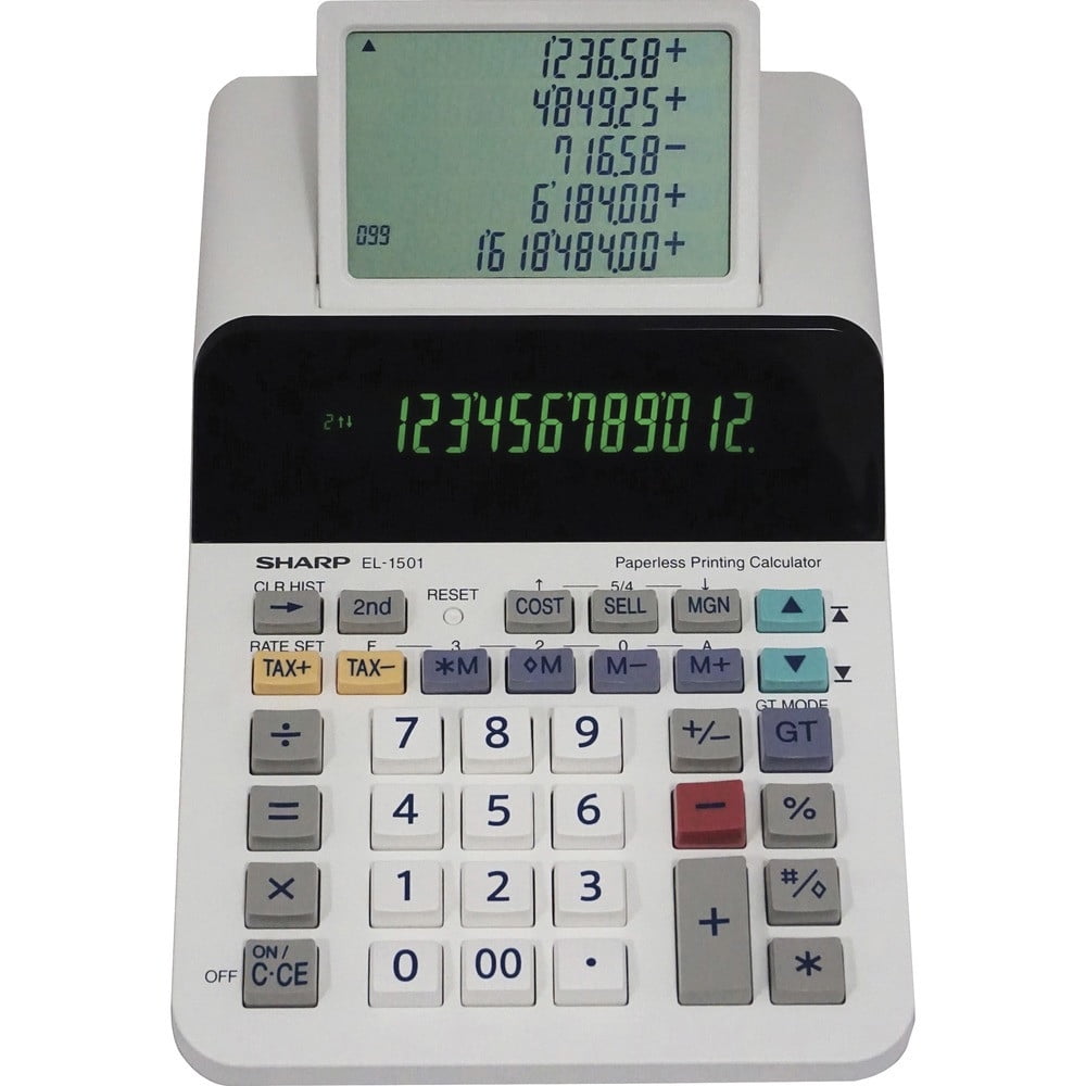 Sharp Printing Calculator EL1501 EL1501 SPRSHREL1501