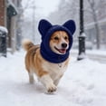 thumbnail image 4 of Winter Warm Fleece Hood For And Cats Cozy Pullover Hat Cold Weather, 4 of 6