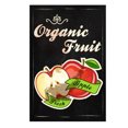 thumbnail image 1 of Póster de pintura en hierro vintage con fruta orgánica, manzana, 20 x 30 cm, 1 of 1