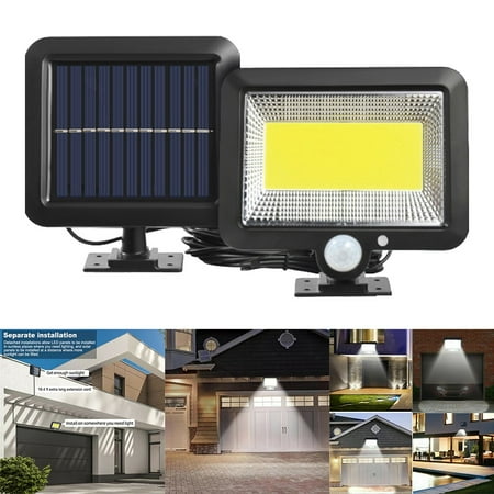 

100 Led Solar Powered Pir Motion Sensor Garden Wall Light Security Outdoor Lamp