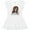 AA-White, variant on Inktastic DÃ­a De Los Muertos in Sugar Skull Makeup Girls Toddler Dress