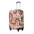 thumbnail image 2 of Cauagu Dragons1 Print Travel Luggage Cover,Travel Dust-proof Suitcase Cover Softside Suitcase Protector for 18-32inch,Not Included Suitcase, 2 of 8