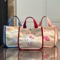 thumbnail image 2 of Sanrio-Bolso portátil de un solo hombro para mujer, bolsa de viaje de felpa de gran capacidad con diseño de Melody Kt Cat, 2 of 4