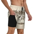 thumbnail image 3 of Daiia Cows On The Farm Mens Swim Trunks Swim Shorts Quick Dry Swim Shorts with Mesh Lining Pockets-Small, 3 of 9