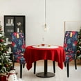 thumbnail image 4 of Christmas Stretch Chair Cover – Removable & Washable Dining Chair Slipcover for Holiday Decoration – Elastic Polyester Seat Protector for Kitchen, Hotel & Party Use, 4 of 5