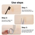 thumbnail image 3 of Screen Door Repair Screen Repair Kit Screen Door Repair Kit Screen Mesh Repair Covering up Holes and Tears Instantanément Souple, 3 of 11