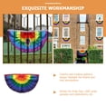 thumbnail image 4 of KAKOWELY Bandera arcoíris del orgullo gay, pancarta LGBT arcoíris, decoración para fiesta del orgullo LGBT, 4 of 5