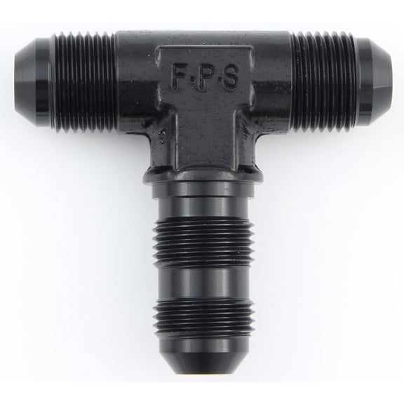 Fragola #4 Bulkhead Tee Fitting Black