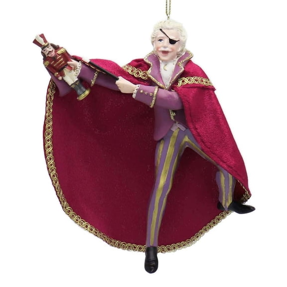 Kurt S. Adler The Nutcracker Suite Drosselmeyer Christmas Tree Ornament, 6.5"