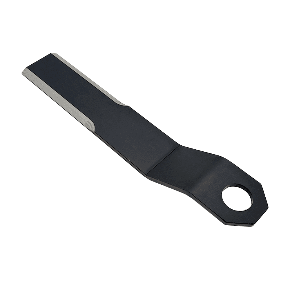 2X Heavy Duty AR400 Steel Brush Cutter Blades for Skid Steer Loader, Compatible with Wolverine Models, Replacement Blades Set