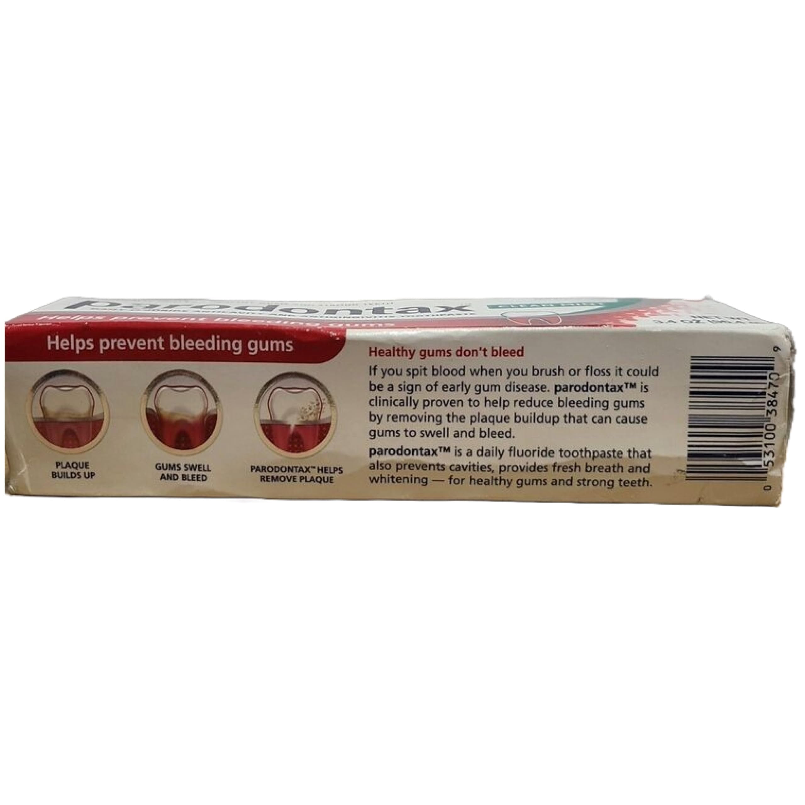 Parodontax Whitening Toothpaste, 3.4 oz. Per Tube 7 Pack