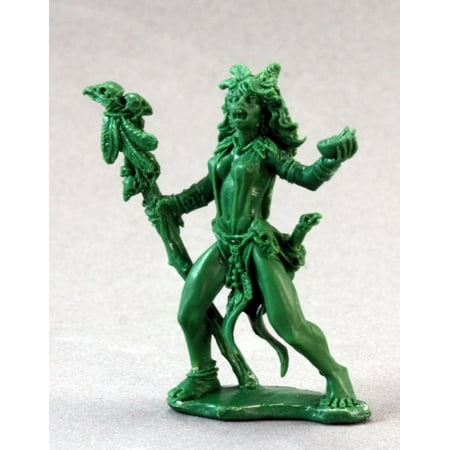 Miniature Witch - Reaper Miniatures Witch of the Dark Moors #03656 Dark Heaven Unpainted Metal