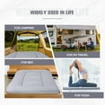thumbnail image 4 of Lovote 4" Thick Floor Mattress - Japanese Futon Tatami Pad, Roll-Up Sleeping Mat for Guest/Bedroom, 4 of 8
