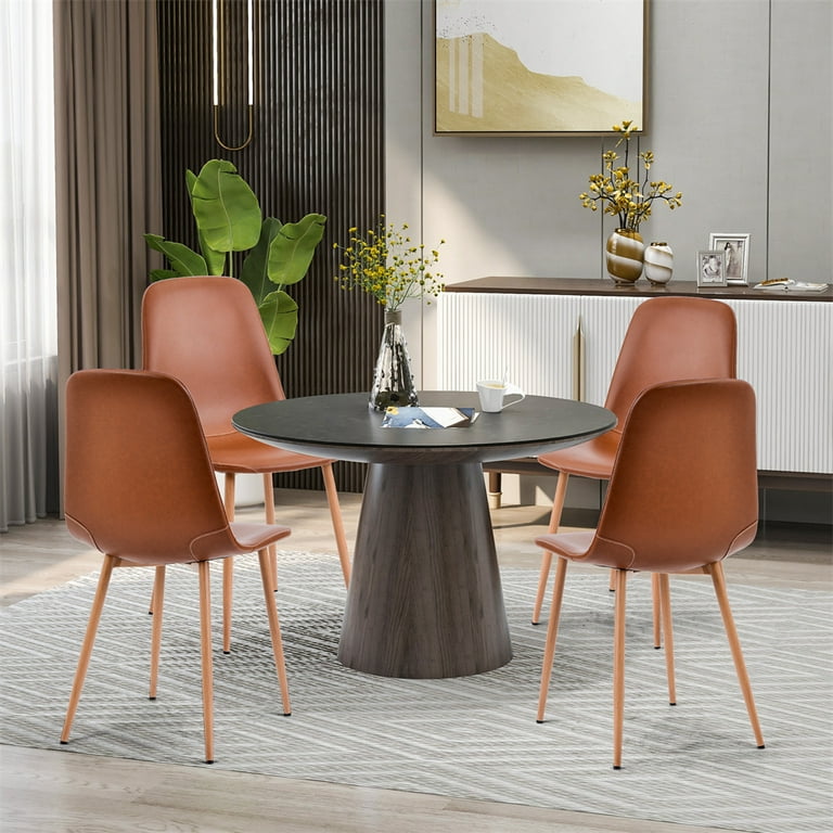 Theo Round Wood Dining Table | 120cm