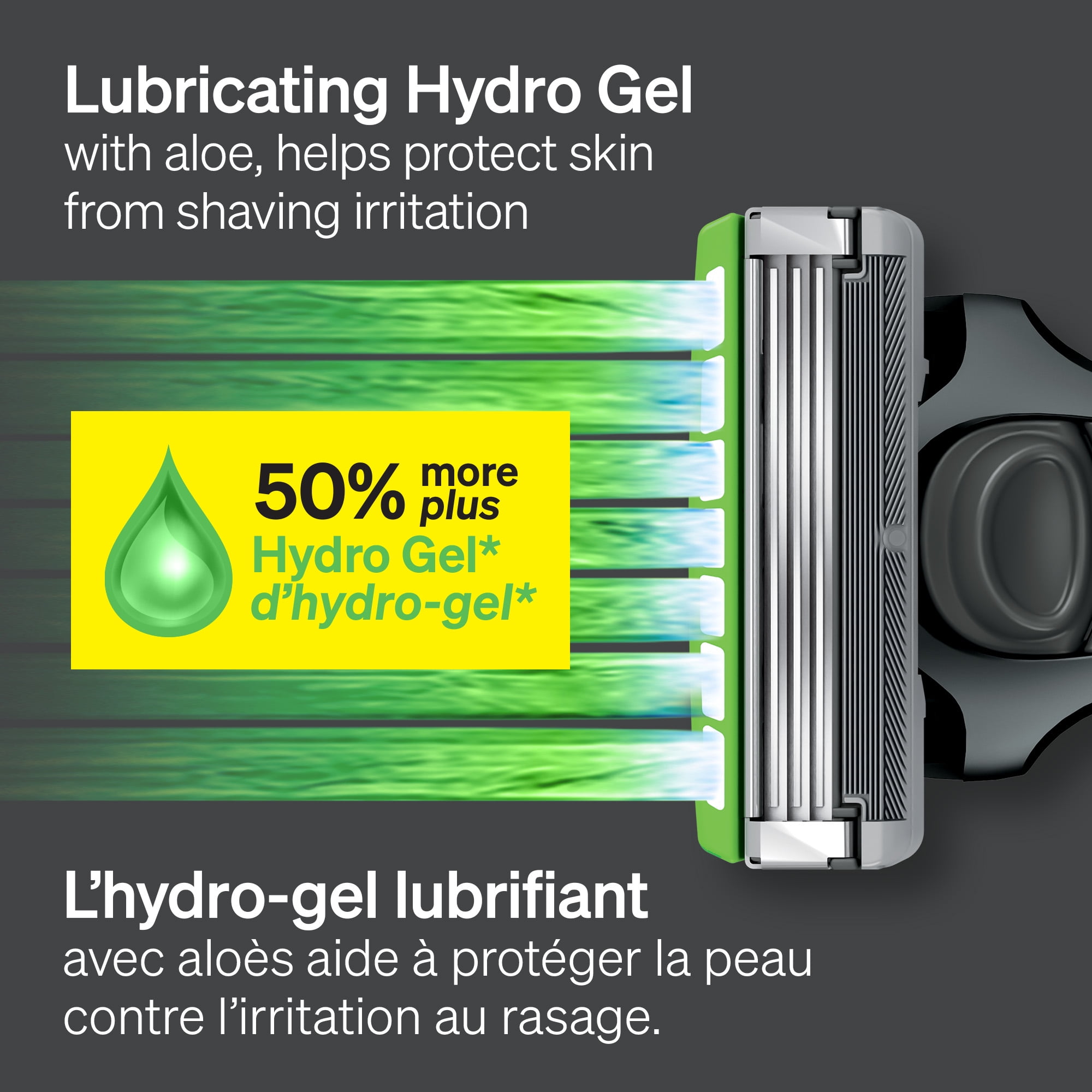 Cartouches de lames Schick Hydro pour peau ultra-sensible 8 cartouches de lames