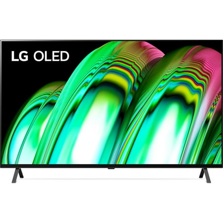 LG A2 Series 55-Inch Class OLED Smart TV - AI-Powered 4K TV, Alexa Built-in (OLED55A2PUA, 2022) - (Open Box)
