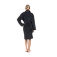 thumbnail image 4 of BC BARE COTTON Bare Cotton Kids Microfiber Fleece Shawl Robe - Girls - Black - XLarge, 4 of 5