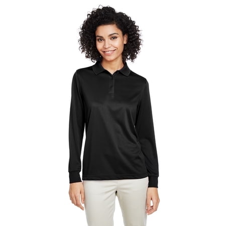 Harriton Polo à Manches Longues pour Femmes Advantage Snag Protection Plus IL M348LW