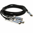 thumbnail image 4 of AddOn MSA and TAA Compliant 400GBase-CU QSFP-DD 400G to 4xQSFP56 100G PAM-4 Direct Attach Cable (Passive Twinax, 2.5m), 4 of 8