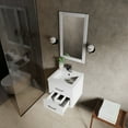 thumbnail image 4 of Tuckerton 20 in W x 18 in D White Single Bath Vanity and Acrylic Top, 4 of 10