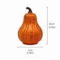 thumbnail image 3 of Halloween Glowing Pumpkin Lamp, Halloween Jack O Lantern Pumpkin Decoration with Light Up Design, Pumpkin Ornament for Festive Home Party Holiday Decor, 3 of 6