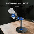 thumbnail image 7 of Desktop Phone Holder Live Broadcast for Smartphone Adjustable with Phone Holder Stand Bracket for Mobile Telefoon Stand, 7 of 7