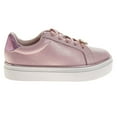 thumbnail image 2 of Badgley Mishcka Girls Fashion Sneakers (Little Kids Big Kids), Pink, Size: 3, 2 of 7