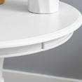 thumbnail image 2 of Powell Adeline Round Accent Table White, 2 of 6