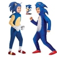 thumbnail image 2 of Ropa de dibujos animados de Sonic para niños, Sonic Kid Hedgehog, Sonic, disfraz de actuación para escenario, nuevo, 2 of 6