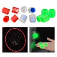 thumbnail image 1 of 12pcs Fluorescent Car Tire Stem Caps Universal Red Blue Green, 1 of 10