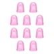 thumbnail image 2 of sweethay Silicona guitarra puntas de los dedos protectores de dedos ukelele Fingerstall transparente no alergénico reutilizable instrumentos Type2 NO2, 2 of 6