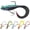 D1-3"-1/4oz, variant on TRUSCEND Duramax Soft Fishing Lures with BKK Hooks, Easy Catch Curly & T-Tail for Trembly Sinking & Vibrating Swim, UV or Glow Effect for All Conditions, Pre-rigged Swimbait for Bass Trout Crappie