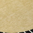 thumbnail image 5 of HomeRoots 597149 9 x 12 ft. Black & Beige Striped Washable Indoor & Outdoor Rectangle Area Rug, 5 of 5