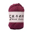 thumbnail image 7 of Djunllk Soft Cotton Yarn for Crocheting, 1.7oz/48g Premium Crochet Yarn & Knitting Yarn for DIY Crafts, Clothes, Handmade Toys, Home Decor Kids Toys, Machine Wash Bulk Yarn Gifts for Women, 7 of 7