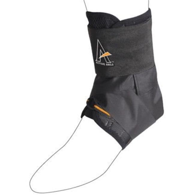 Active Ankle AS1 Pro Lace-Up Ankle Brace, Black, Extra Small